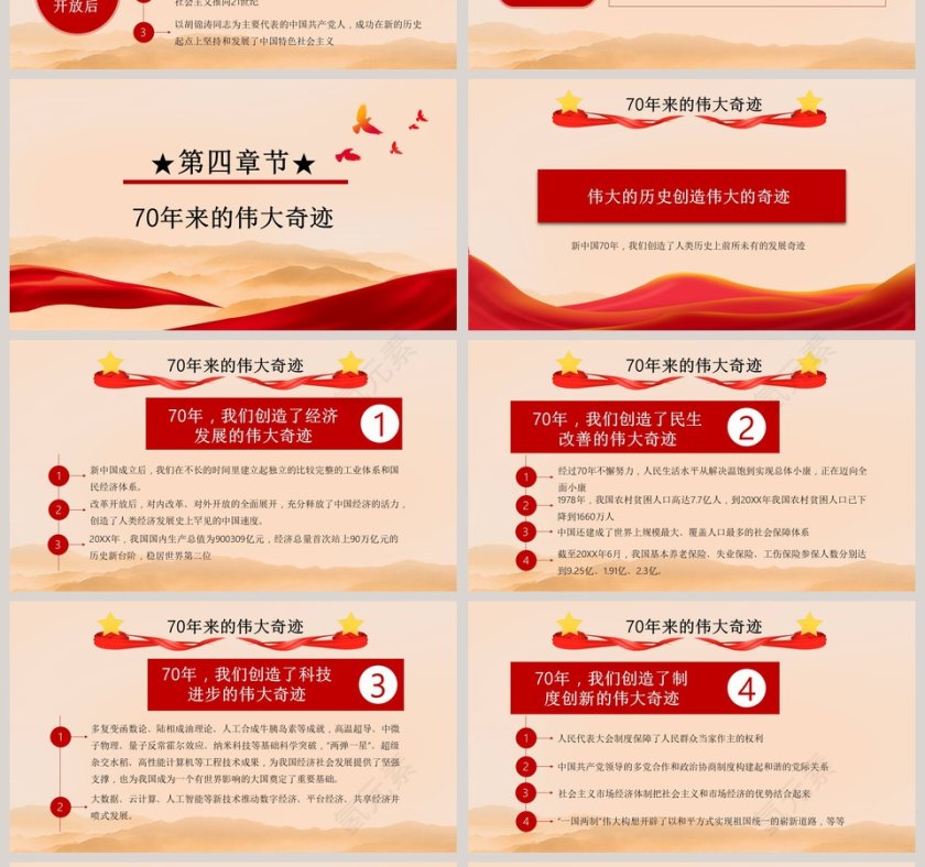 我和我的祖国盛世中华ppt第4张