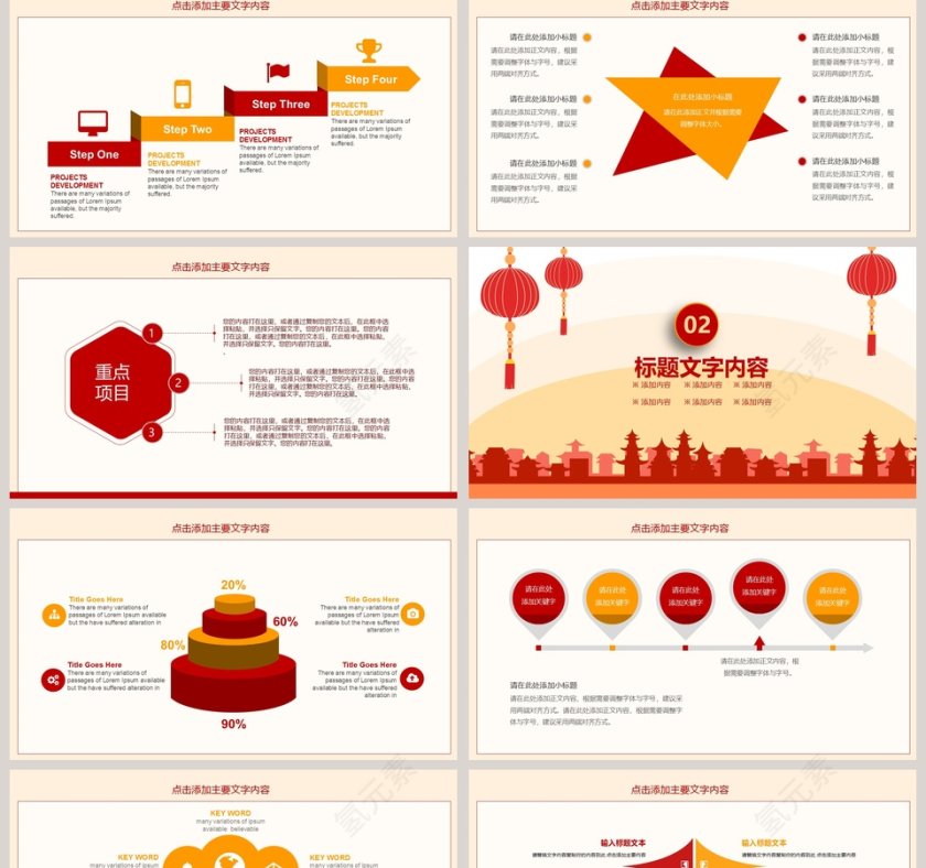 赢战2019企业年会总结PPT第2张