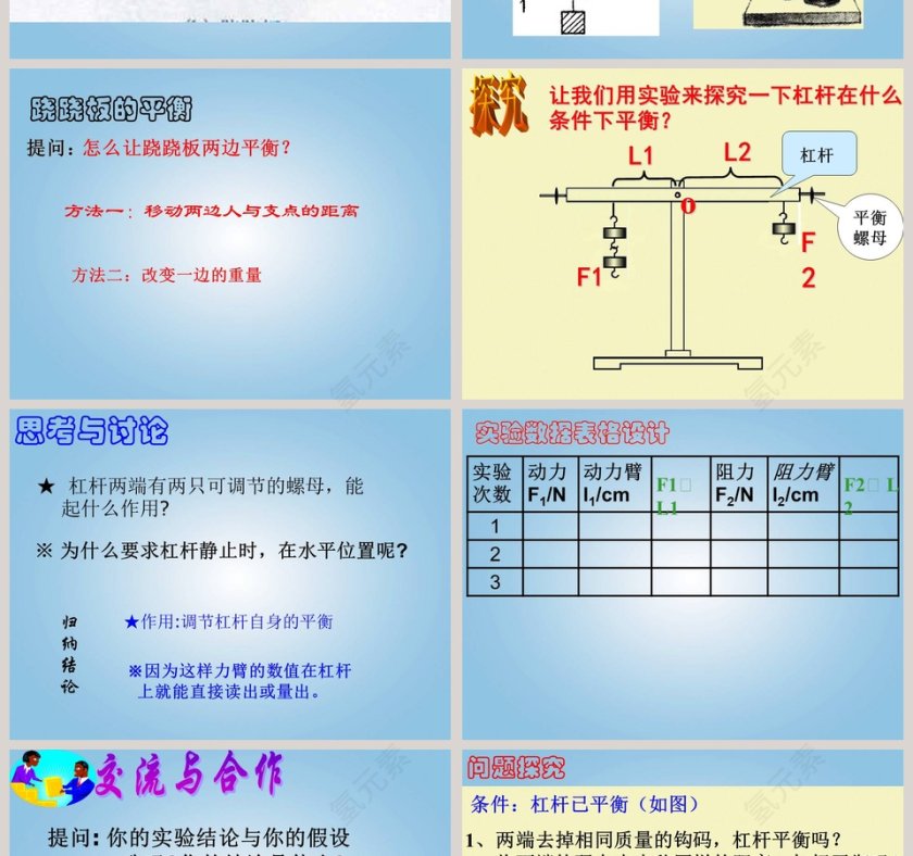 鄂教版四年级科学下册课件PPT模板第2张