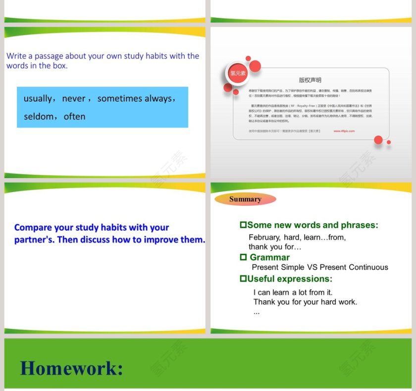 Unit5 Topic3-My school life is very interesting教学ppt课件第4张
