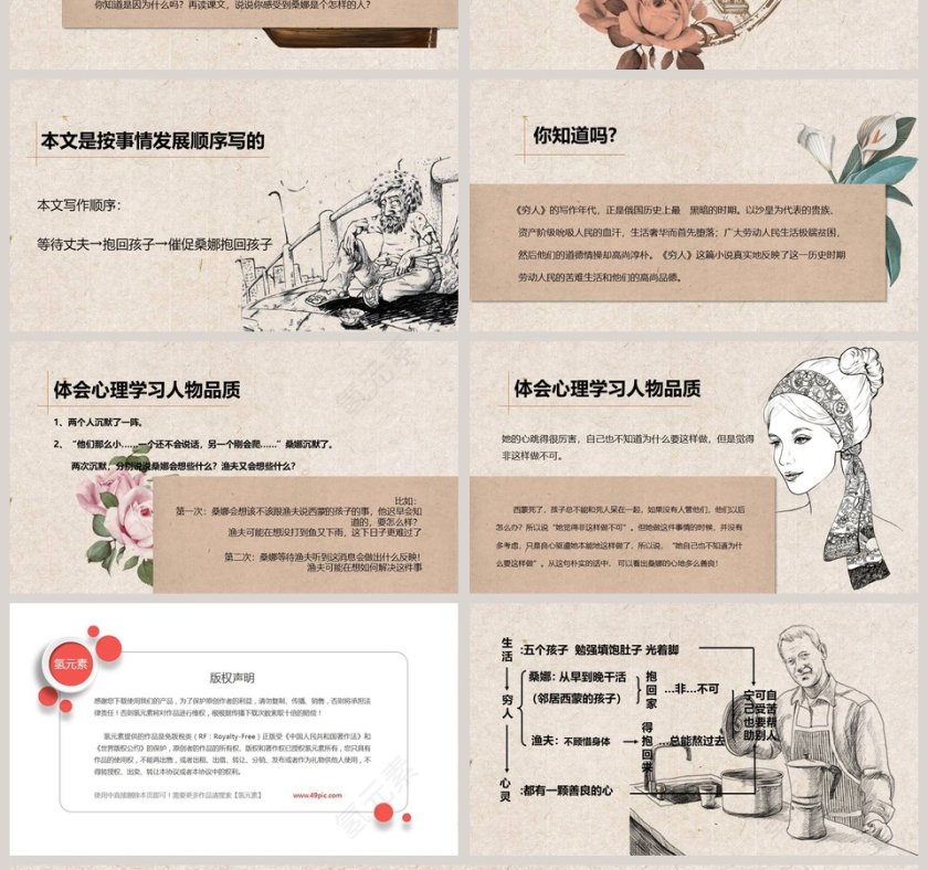 课文解读穷人语文课件PPT第4张