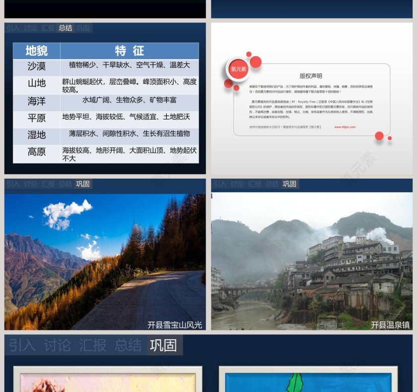 风光无限的地貌教学ppt课件第6张