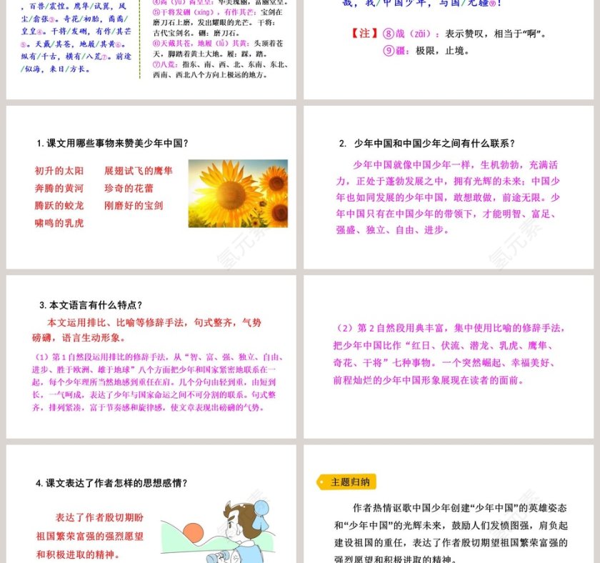 少年中国说语文教学PPT课件第3张