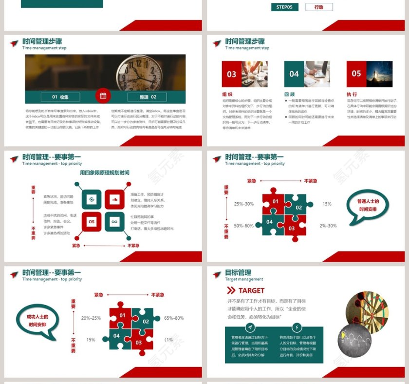 企业培训之自我管理PPT模板第4张