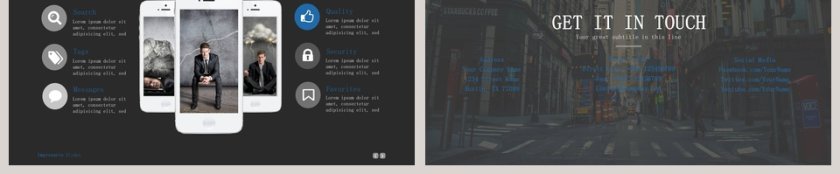   欧美经典商务时尚工作总结PPT模板第12张