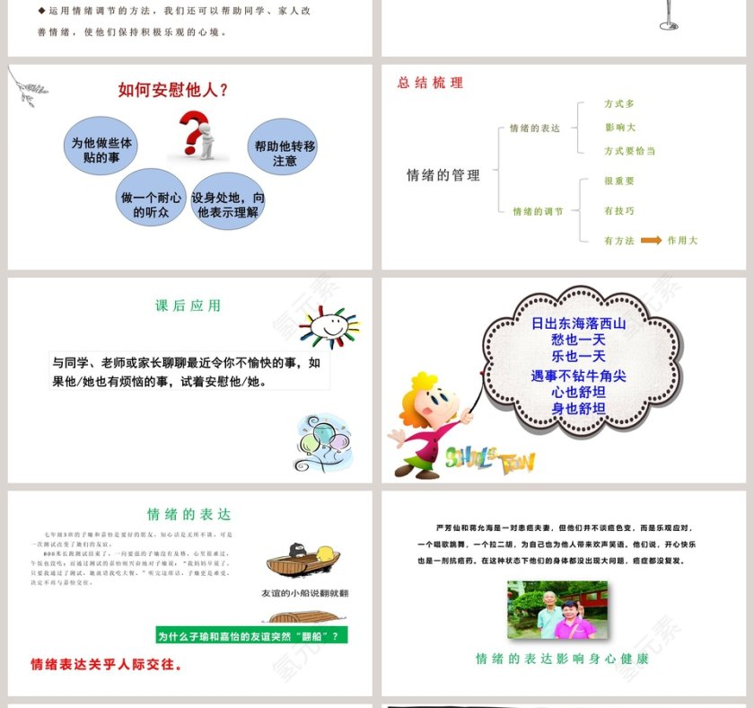 情绪管理在PPT模板设计中的应用：提升论文答辩呈现效果第4张