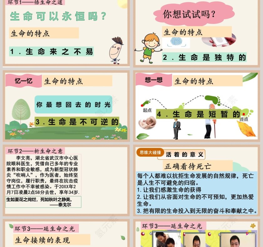 生命可以永恒吗-第四单元   第八课  探问生命教学ppt课件第2张