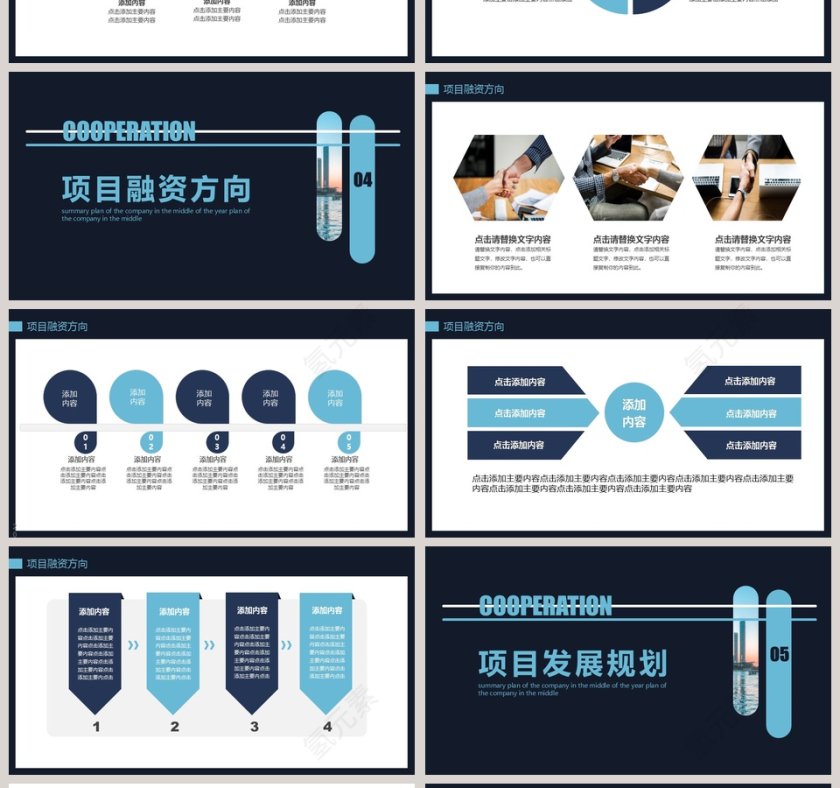 团队项目融资合作计划PPT模板第4张