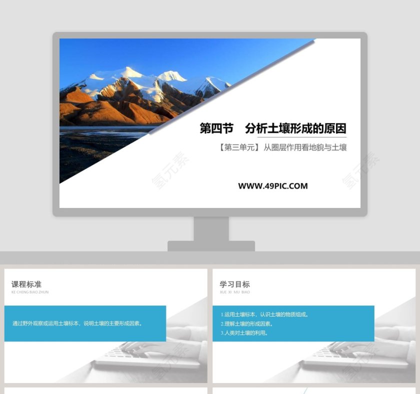第四节分析土壤形成的原因-第三单元教学ppt课件第1张