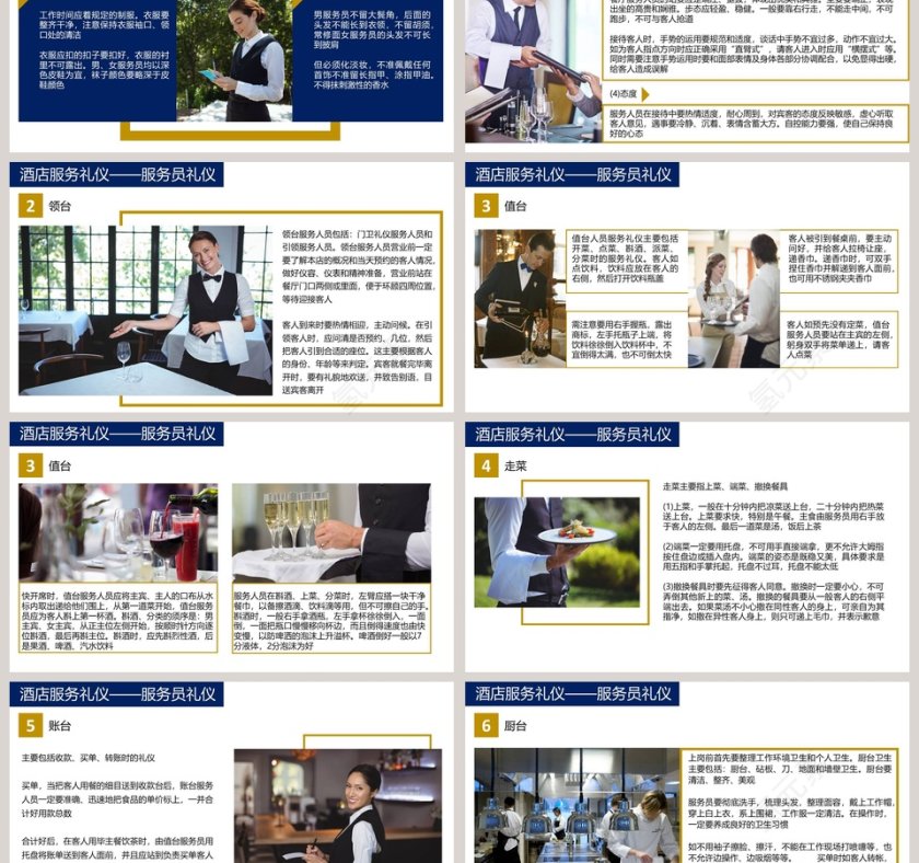 酒店服务礼仪商务礼仪PPT第3张