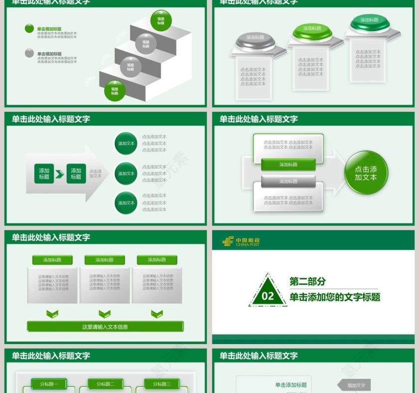 中国邮政速递PPT第2张