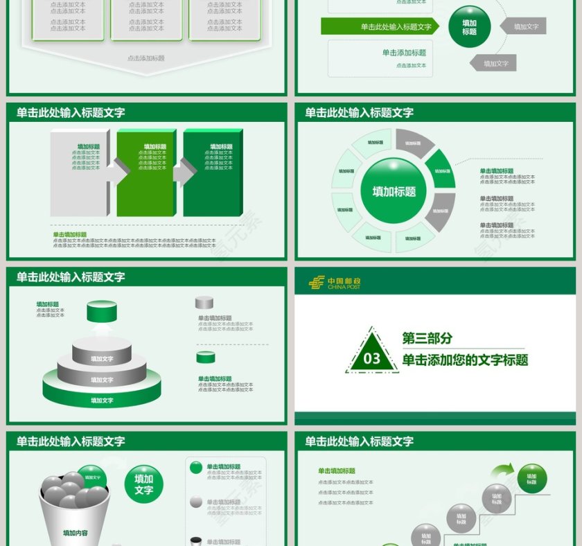 中国邮政速递PPT第3张