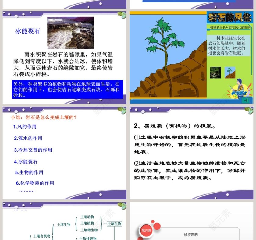 第一节 土壤的成分 PPT 模板第8张