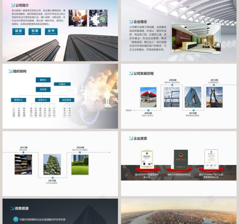 企业宣传及产品推介PPT模板第2张