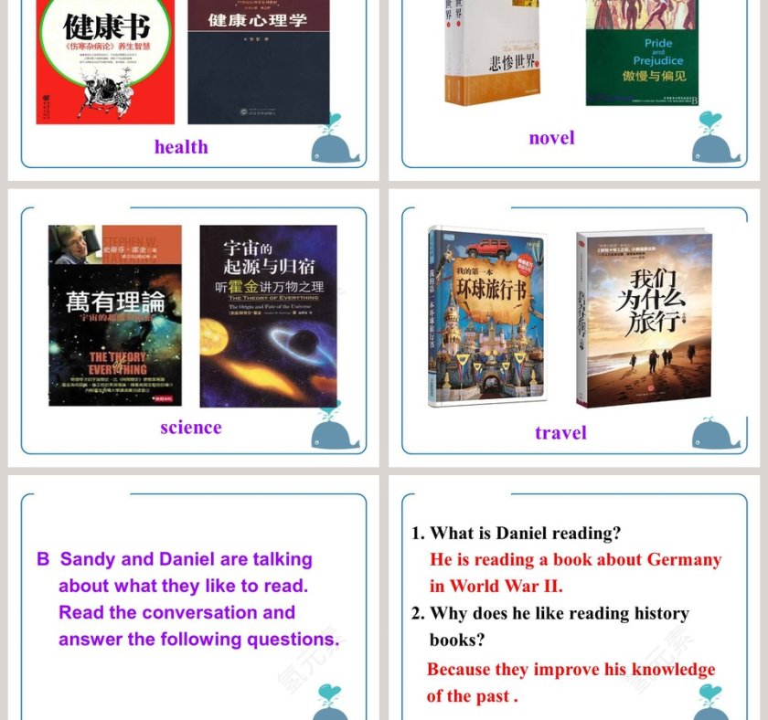 Unit 4-A good read教学ppt课件第5张