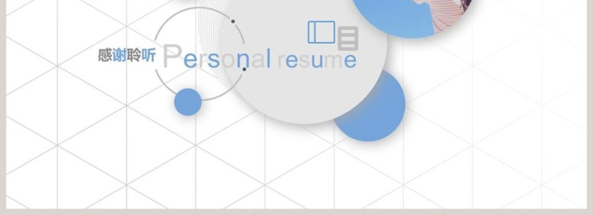 简约个人简历个人介绍PPT第4张