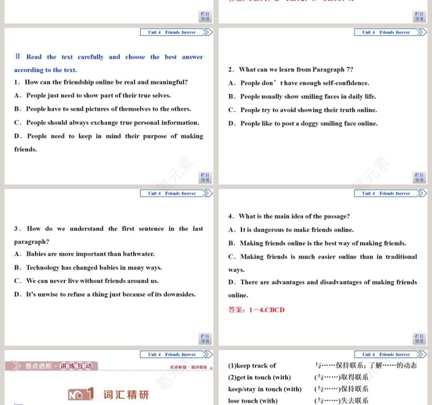 Section  Starting out  Understanding ideas教学ppt课件第4张