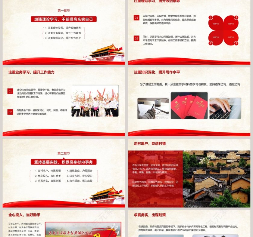 大学生村官转正述职报告第2张