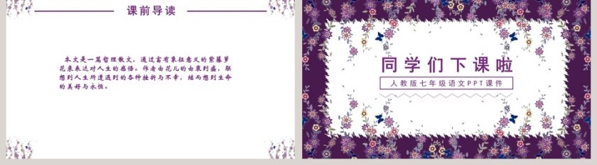 初中语文课件PPT《紫藤萝瀑布 》        第5张