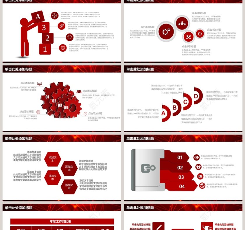 红色大气风格产品发布会PPT第2张