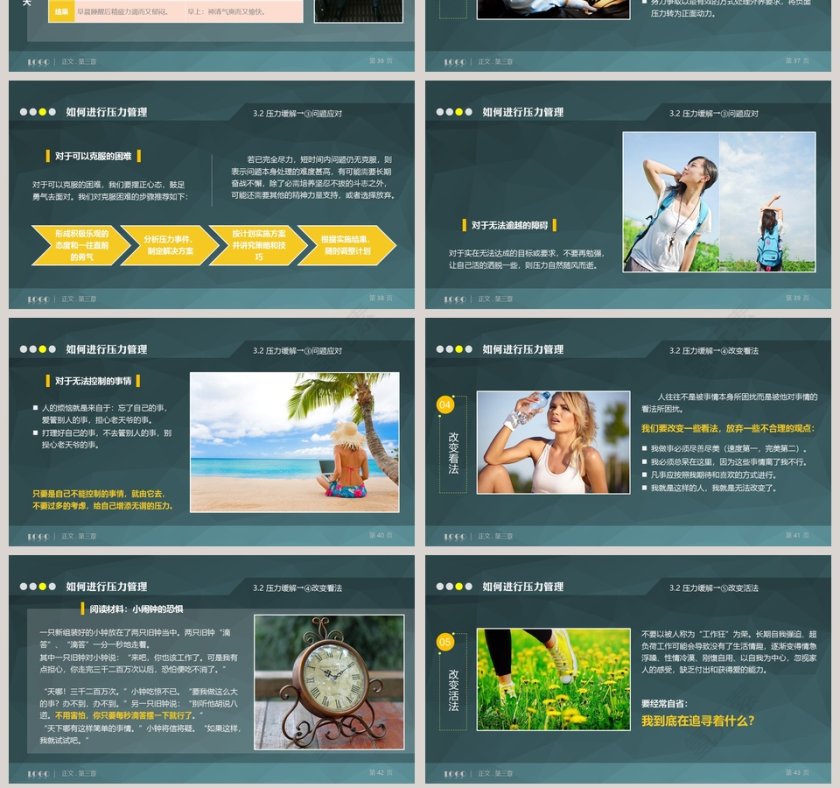 员工在职培训之心理压力管理销售培训PPT第7张