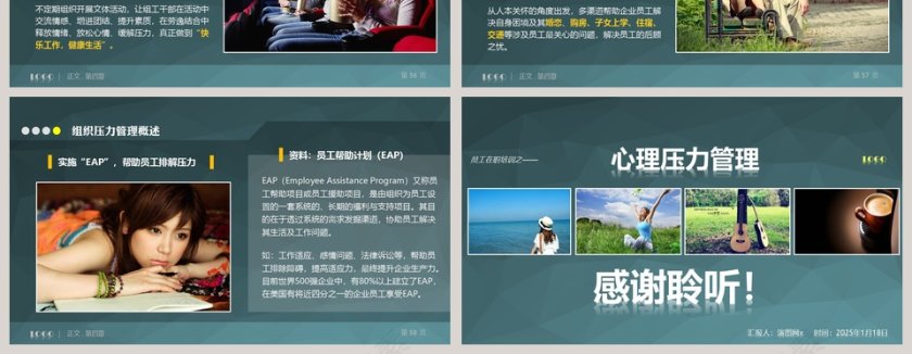 员工在职培训之心理压力管理销售培训PPT第10张