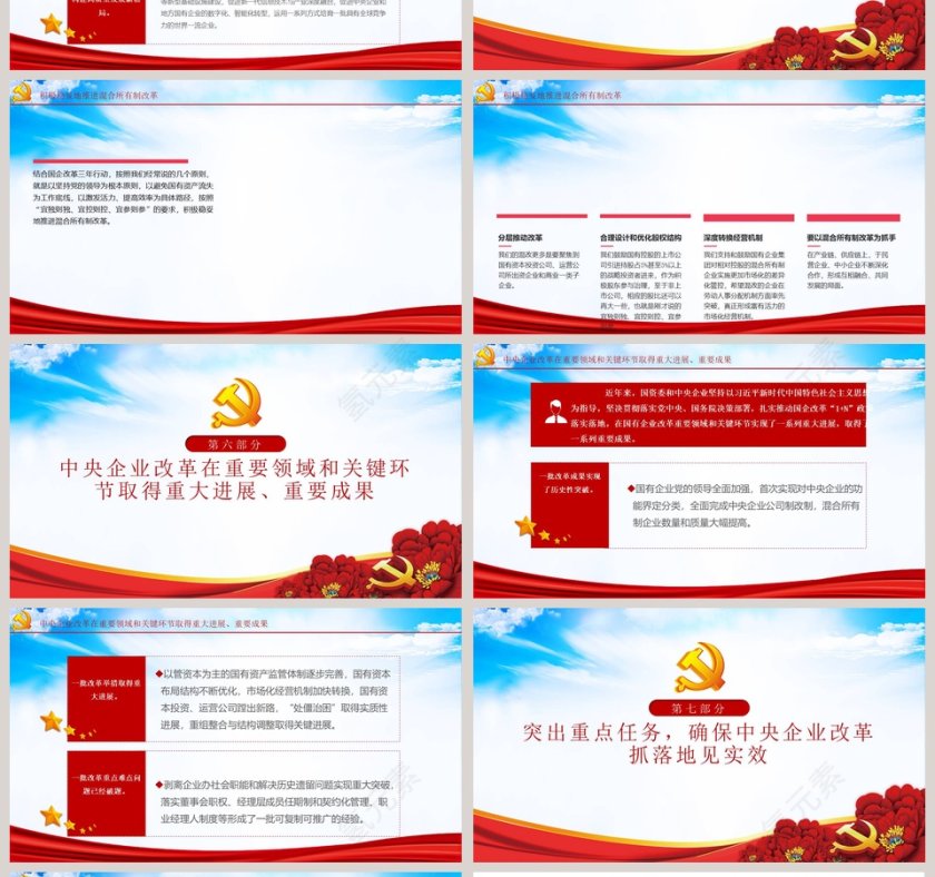 国企改革三年行动方案专题党课PPT课件第4张
