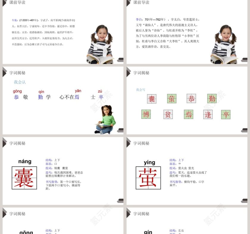 部编版四年级语文下册文言文二则语文课件PPT第2张