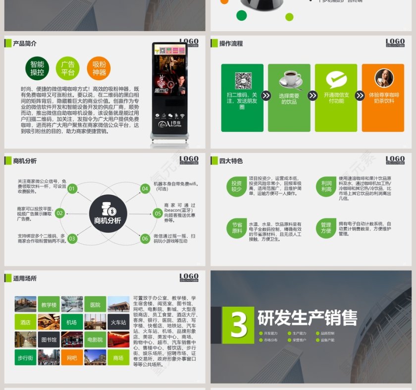 招商加盟产品宣传介绍PPT模板第4张