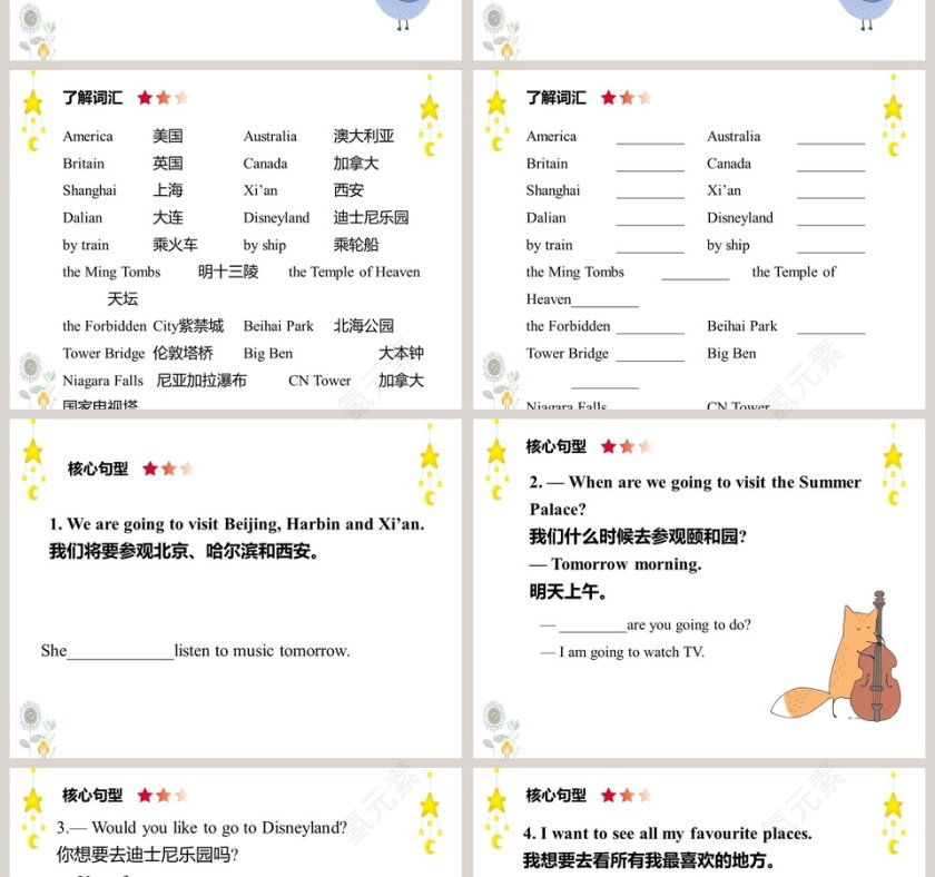 We are going to travel-精通六下教学ppt课件第2张