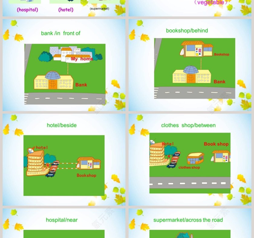 There is a park near my home教学ppt课件第2张