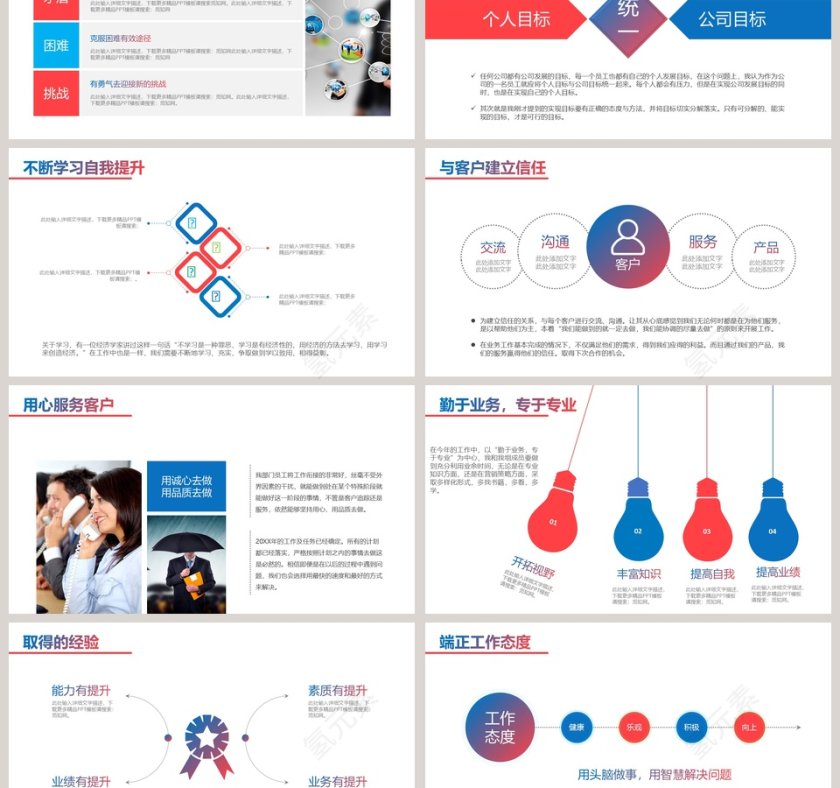 2019年终总结/新年计划/工作汇报ppt第3张