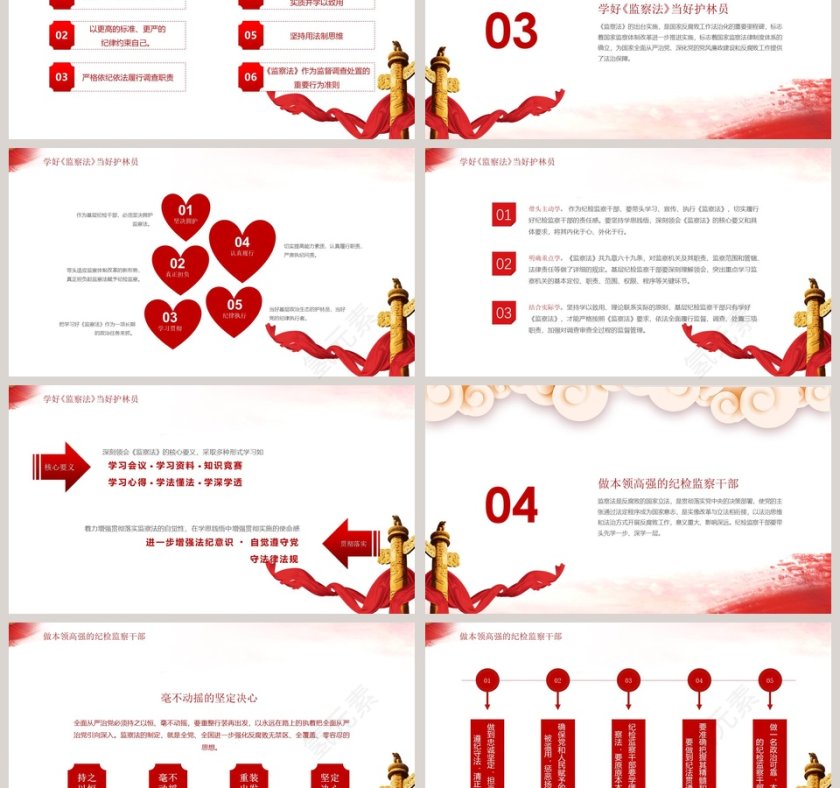 学习贯彻监察法学习贯彻“四个统一”专题党课PPT模板第3张