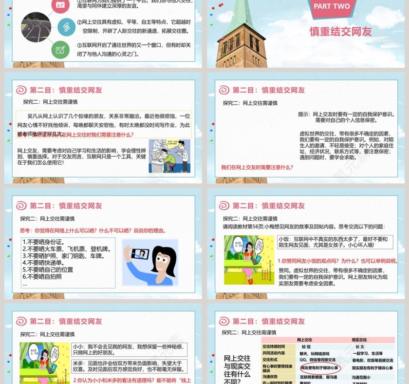 -网上交友新时空教学ppt课件第3张