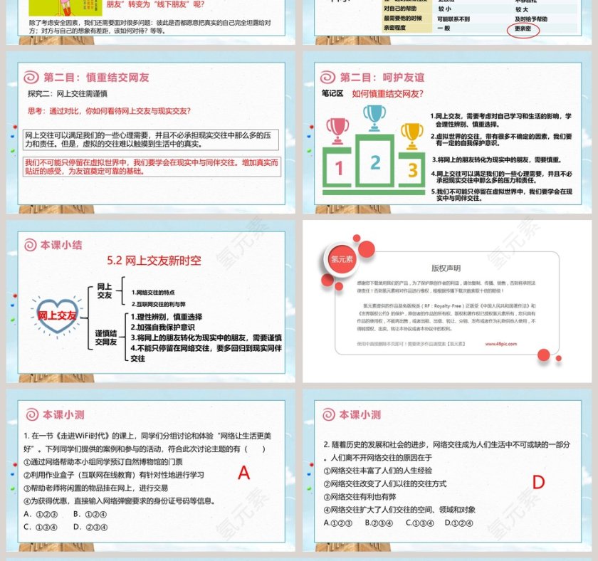 -网上交友新时空教学ppt课件第4张
