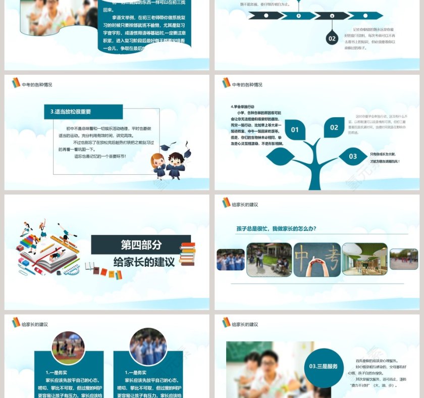 迎战中考PPT第3张