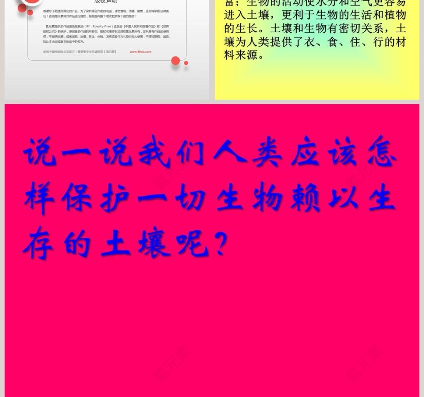 土壤里有什么-三植物生活的土地教学ppt课件第5张