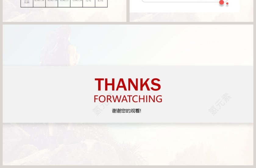 2019红色招商加盟计划书PPT 模板第7张