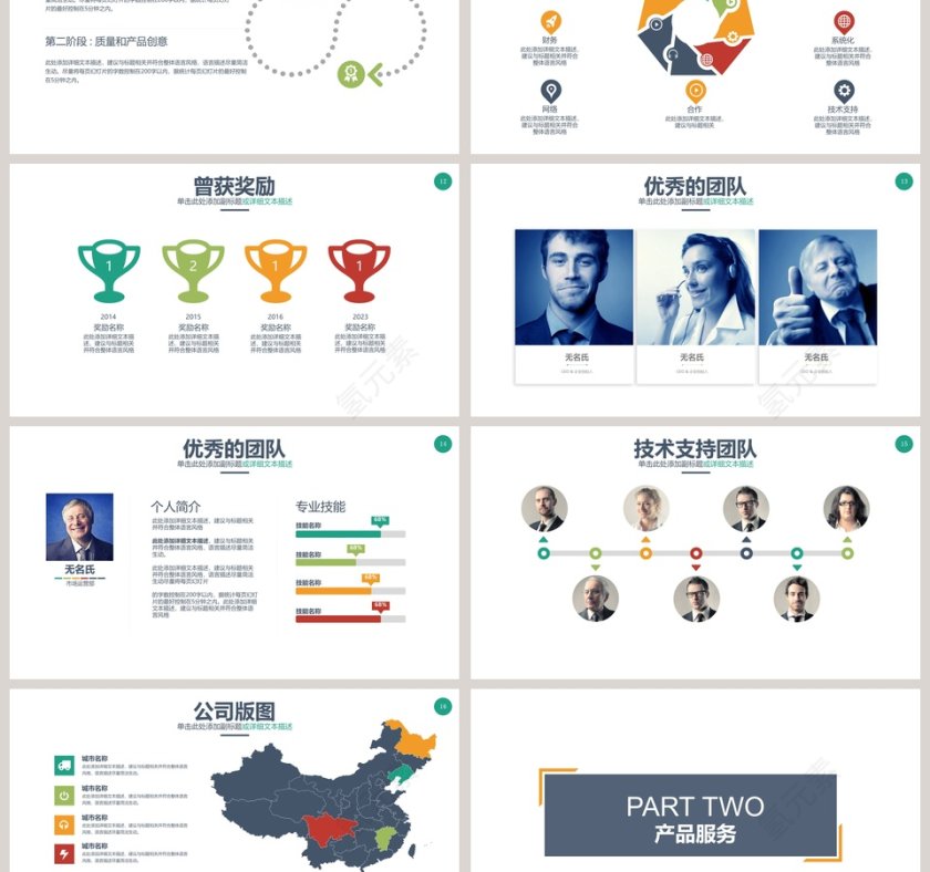 高端招商加盟PPT模板招商加盟PPT第3张