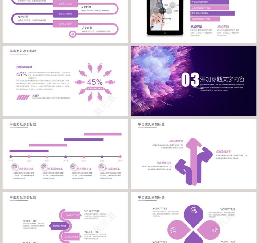 市场部门年度工作总结PPT第3张