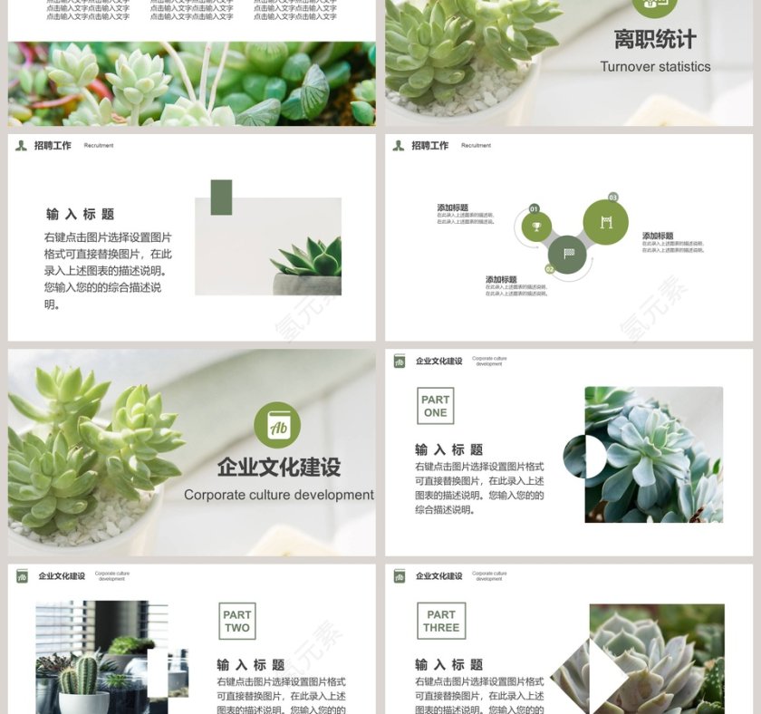 人力资源部工作总结及规划ppt第3张