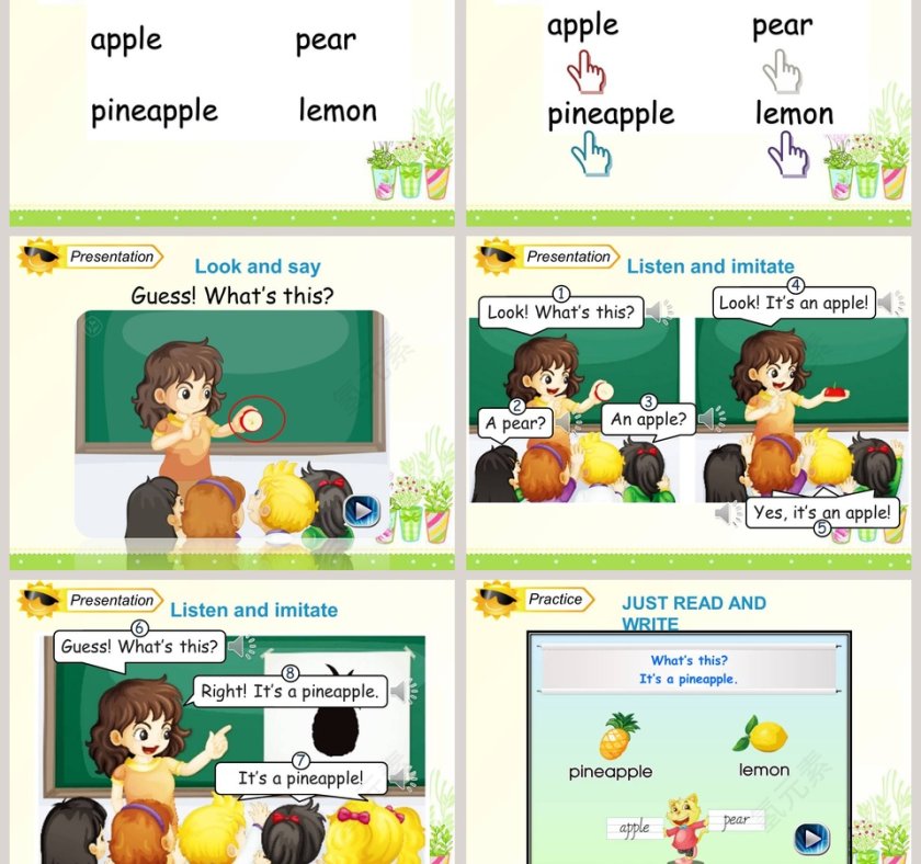 Unit3 Its a pineapple-人教教学ppt课件第3张