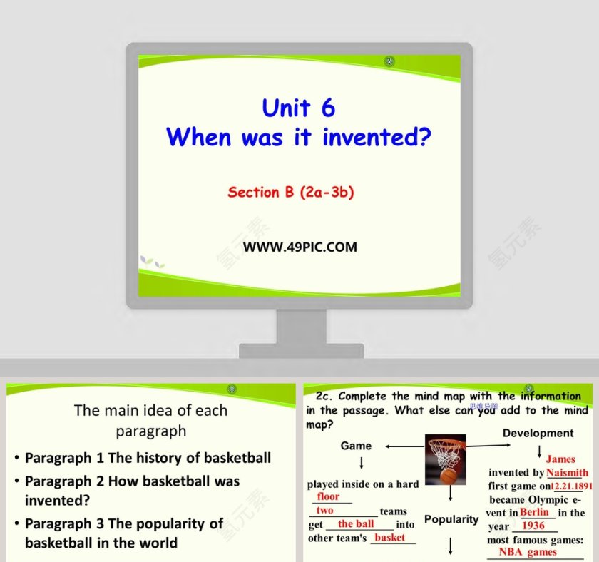 Unit 6-When was it invented教学ppt课件第1张