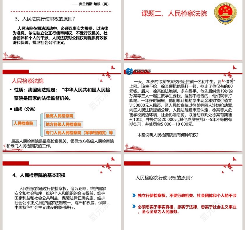 第三单元  人民当家做主-第六课 我国国家机构教学ppt课件第3张