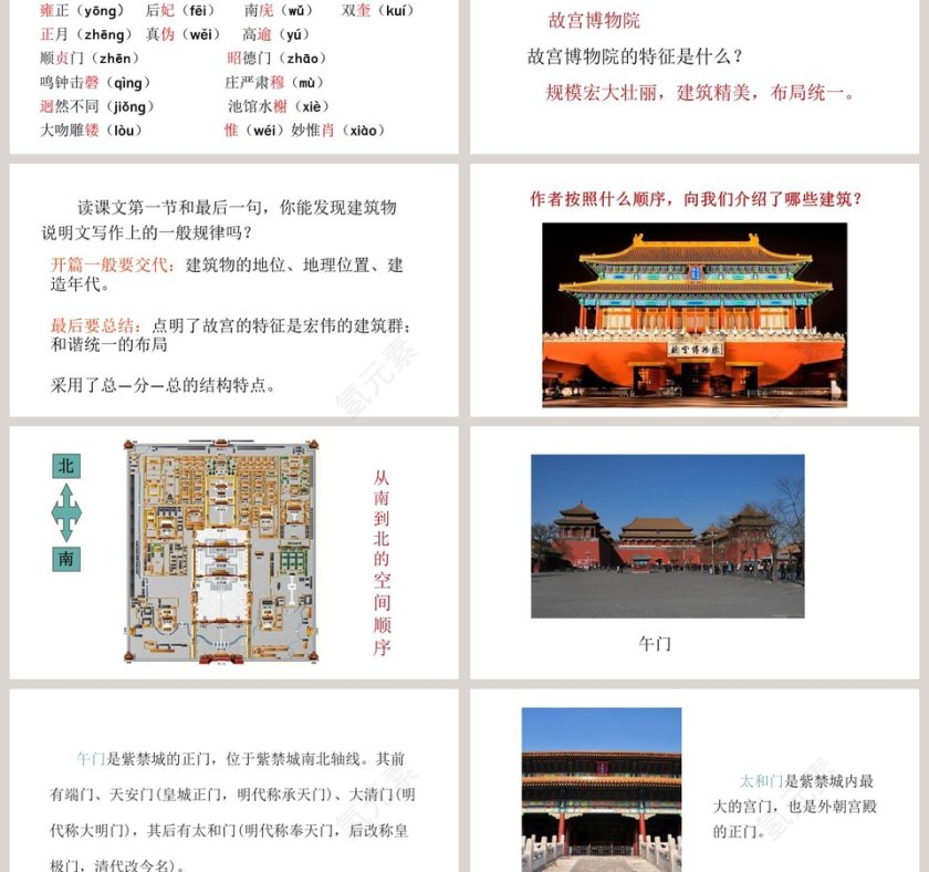 教师说课故宫博物馆语文课件PPT第3张