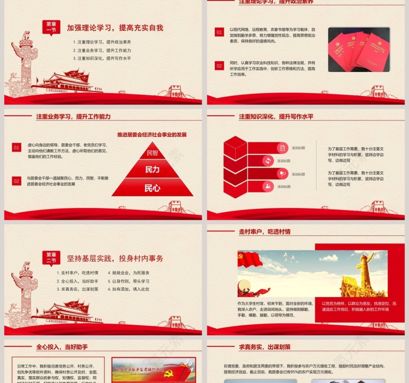 大学生村官转正述职报告第2张