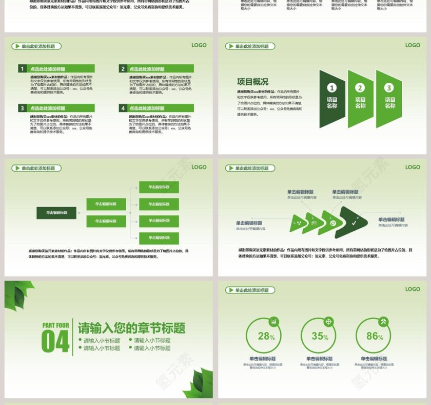 携手共建绿色城市环保ppt第4张