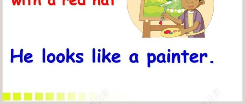 Unit 1-He looks like a cook教学ppt课件第6张