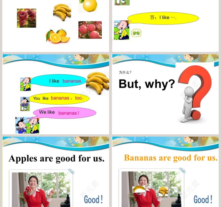 Unit  8-Apples are good for us教学ppt课件第5张