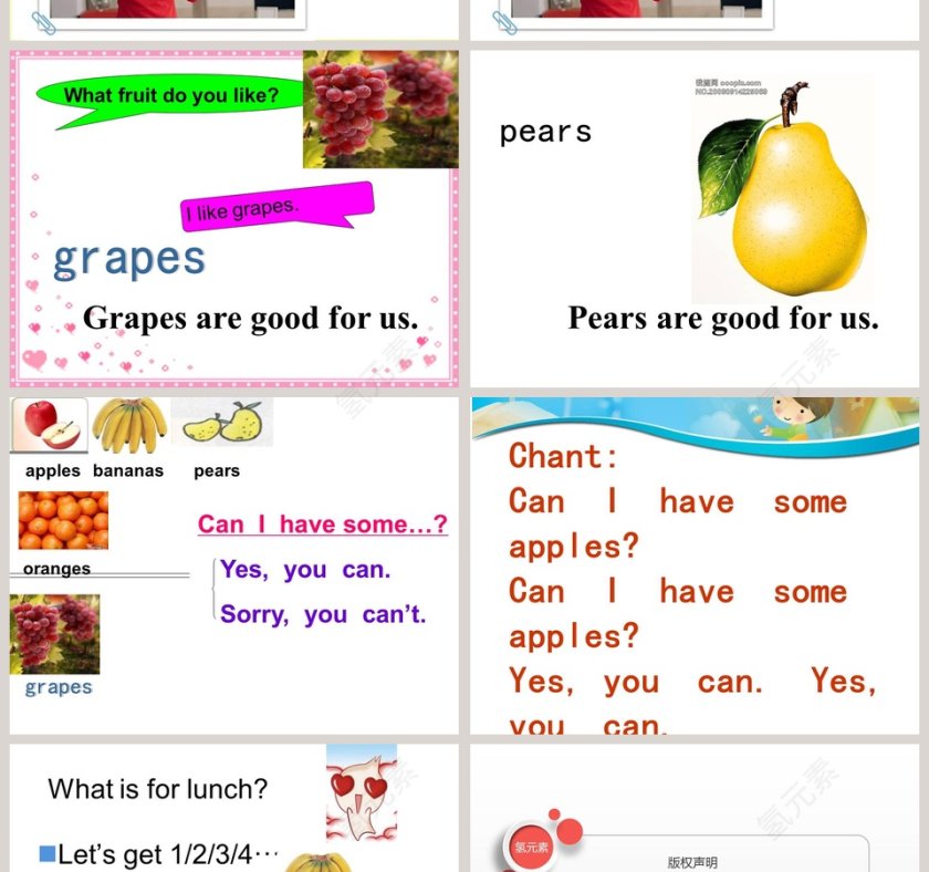 Unit  8-Apples are good for us教学ppt课件第6张